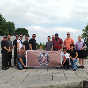 TSR contingent visit Passchendaele, July 2015